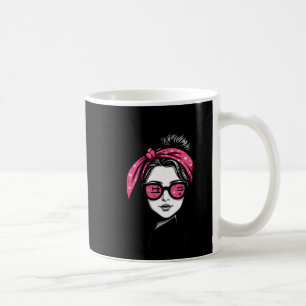 Messy bun girl woman quilting sewing hair don't ca coffee mug
