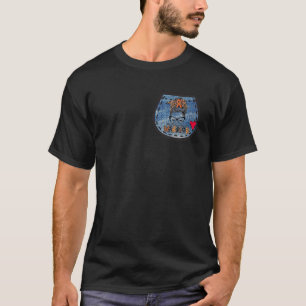 Messy Bun Leopard Multiple Sclerosis Awareness Jea T-Shirt