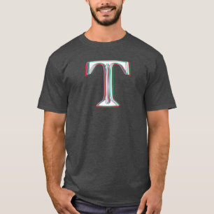 Messy Faux 3-D T Tee