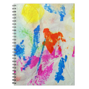 Messy Paint Notebook