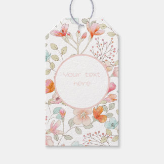 Messy Wildflowers Gift Tags