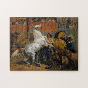 Met Art Race of Riderless Horses by Horace Vernet Jigsaw Puzzle
