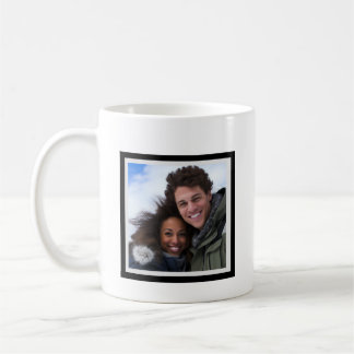Met Online Personaled with Photo and Name  Coffee Mug