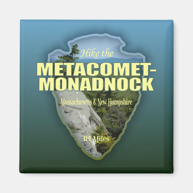 Metacomet-Monadnock (arrowhead) Magnet (Front)