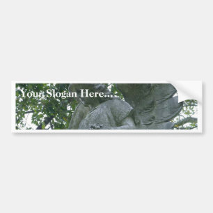 Metairie Angels Statues Bumper Sticker