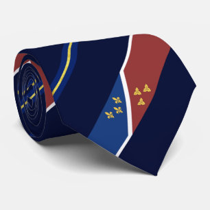 Metairie (Louisiana) city flag Neck Tie