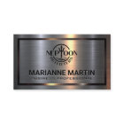 Metal Aluminium Brushed | Metallic Border 