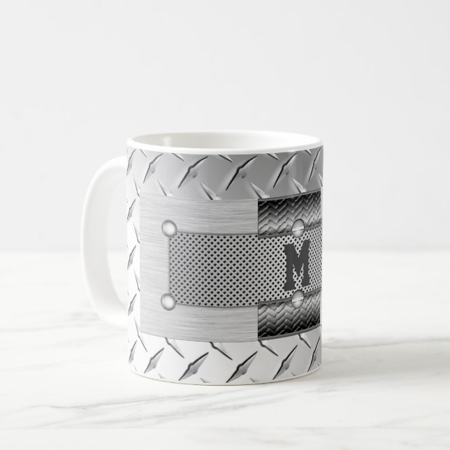 Metal and Steel Mug (Front Left)