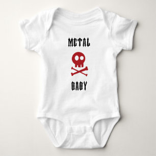 Metal Baby Baby Bodysuit
