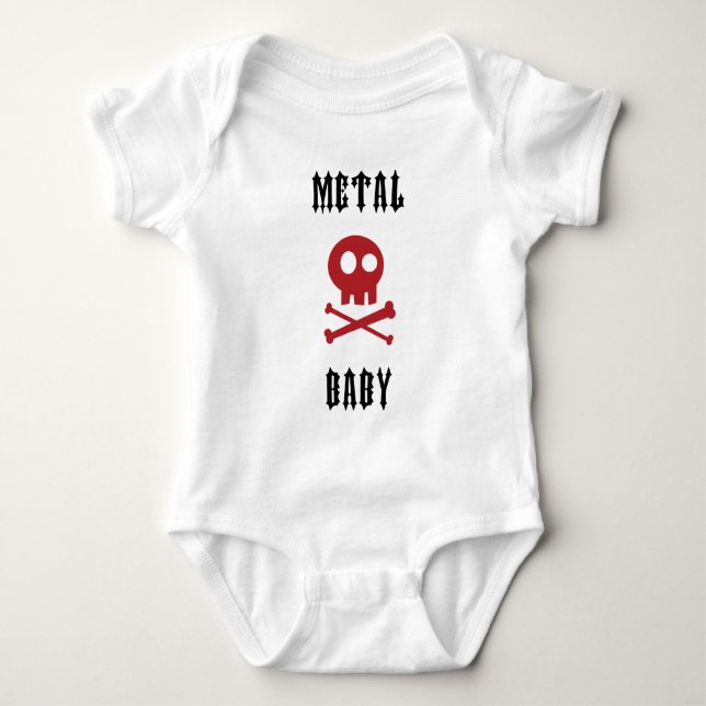 Metal Baby Bodysuit (Front)