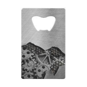 Metal background with mechanical damage
