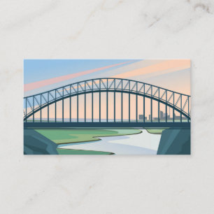 Metal bridge enclosure card