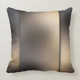 Metal Bronze Pillow