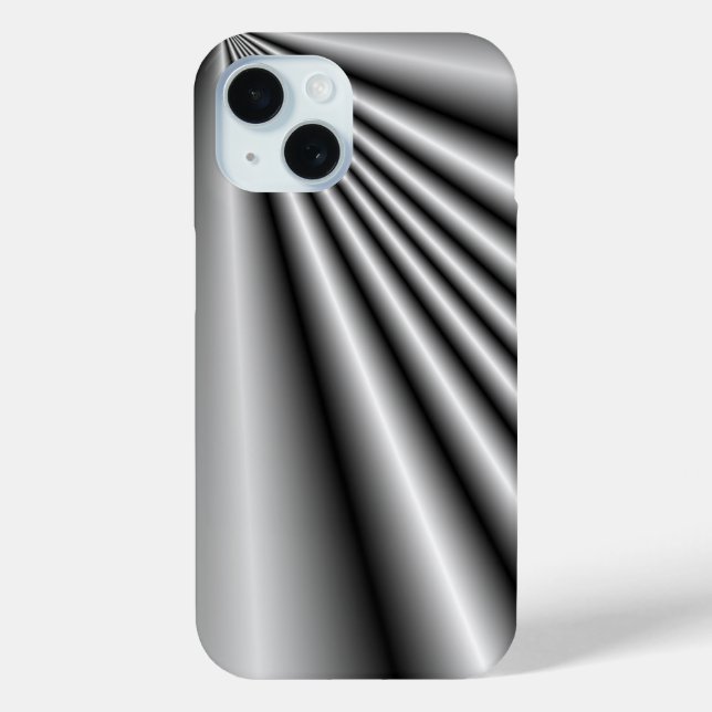 Metal: Brushed Metal Tuck and Roll Case-Mate iPhone Case (Back)