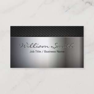 Metal business card