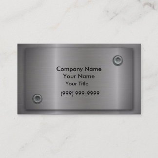 Metal Business Cards