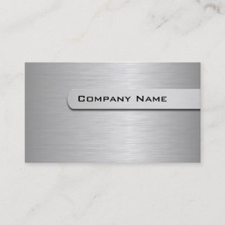 Metal Business Cards Template