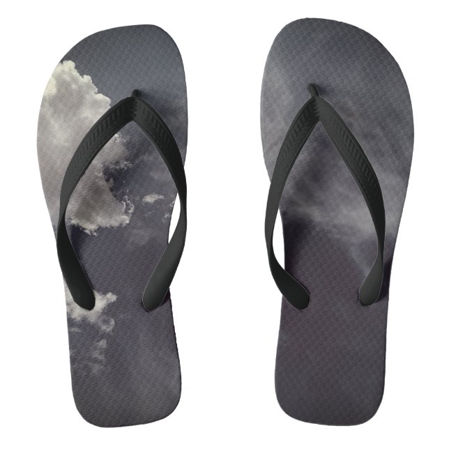 Metal cloud thongs (Footbed)