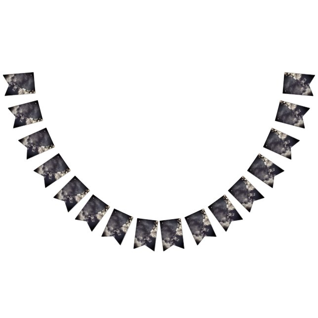 Metal clouds bunting  (All)