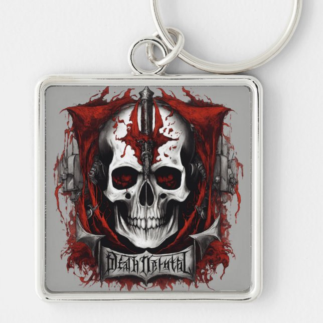 Metal death: Keychain (Front)