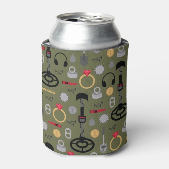 Metal Detecting Can Cooler (Can Front)