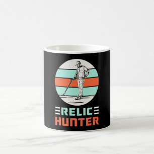 Metal Detecting Detectorist Retro Funny Gift Idea Coffee Mug