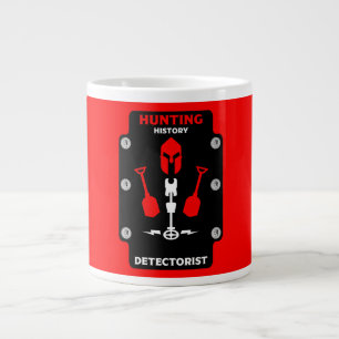 Metal Detecting Detectorists Large Coffee Mug