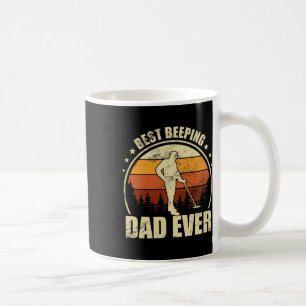 Metal Detecting Father - Detector Detection Fishin Coffee Mug