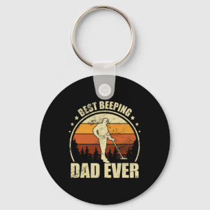 Metal Detecting Father - Detector Detection Fishin Key Ring