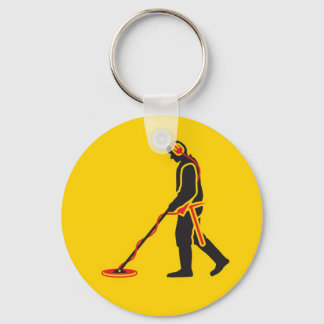 Metal Detecting Keychain