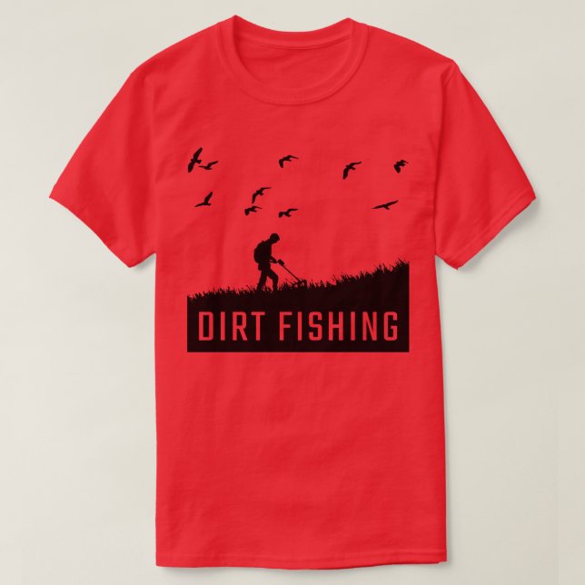 Metal Detecting Metal Detector 4 T-Shirt (Design Front)