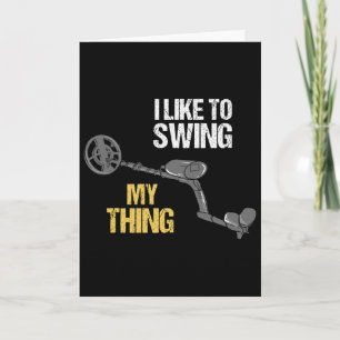 Metal Detecting Metal Detector Dirt Fishing Card