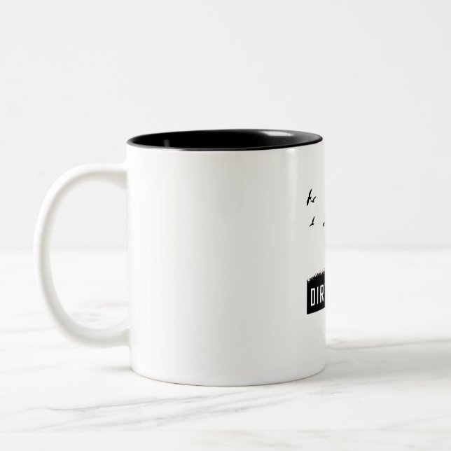 Metal Detecting Metal Detector Two-Tone Coffee Mug (Left)