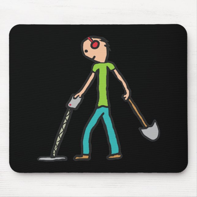Metal Detecting Mouse Pad (Front)