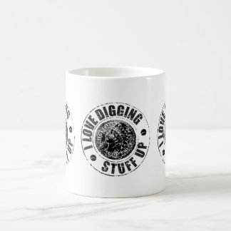 Metal detecting mug, an ideal gift coffee mug