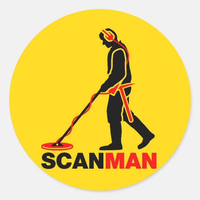 Metal Detecting sticker (Front)