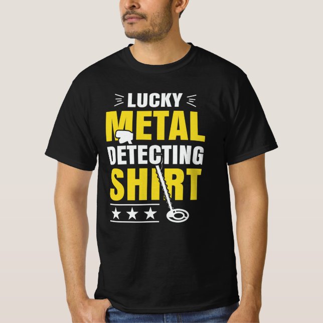 Metal Detecting  T-Shirt (Front)
