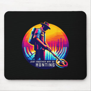 Metal Detecting Treasure Hunting Dirt Fishing Hob  Mouse Pad