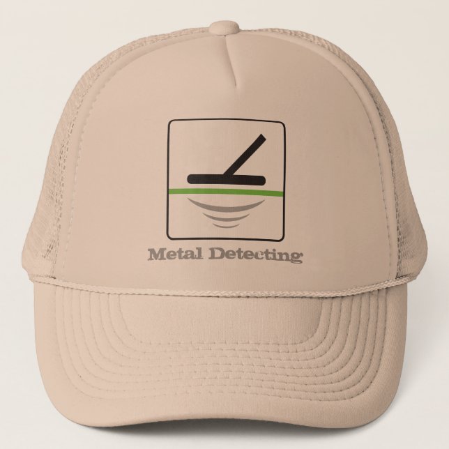 Metal Detecting Trucker Hat (Front)