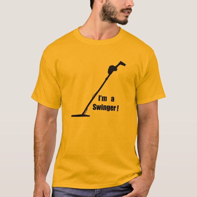 metal detector, prospector,treasure hunter T-Shirt (Front)
