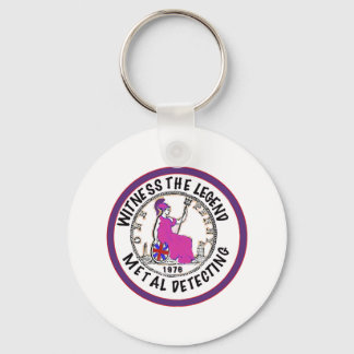 Metal Detectorist 50th Birthday Key Ring