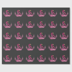 Metal Detectorist Magpie Wrapping Paper
