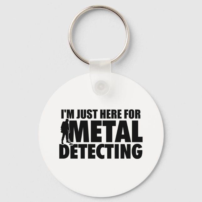 Metal Detectors | Treasure Hunter Gondolas Gifts Key Ring (Front)