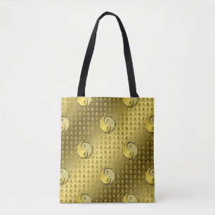 Metal Dragon Tote Bag