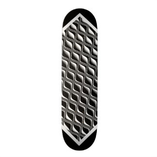 Metal Eye Black Illusion Customisable Deck w2 Skateboard