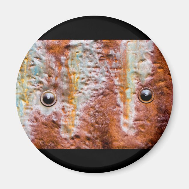 metal eyes rust magnet (Front)