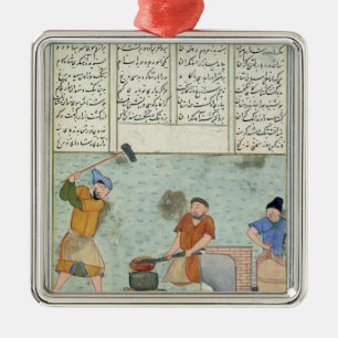 Metal forge, from 'Shah-Nameh Ornament