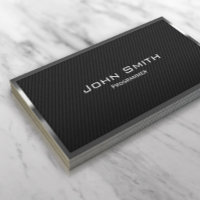 Metal Frame Black Carbon Fibre Programmer