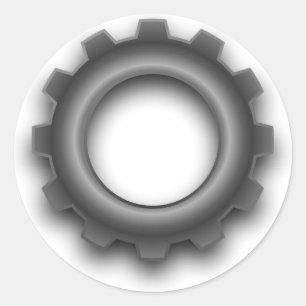 Metal Gear Cog Stickers