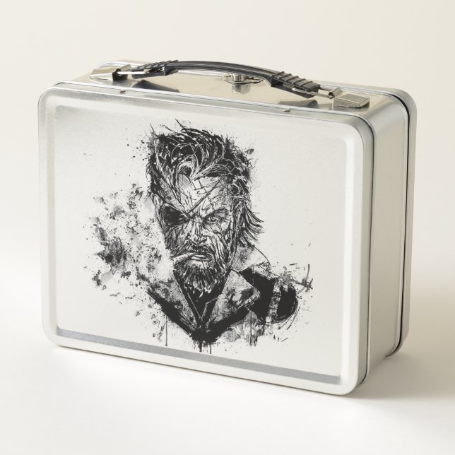 Metal Gear Solid Legendary Soldier Men's Lunch Box (Back)